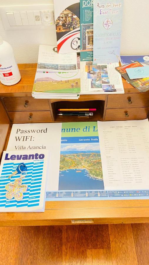 Villa Arancia Quiet, Central, Parking And Air Conditioning Levanto Buitenkant foto